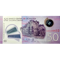 (060) ** PNew (PN211b) Nicaragua - 50 Cordobas (2021)